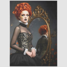 Decoupage Poetic Gothic Motifs  Seidenpapier