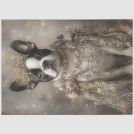 Decoupage Royal Bulldog Seidenpapier