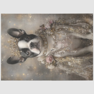 Decoupage Royal Bulldog Seidenpapier