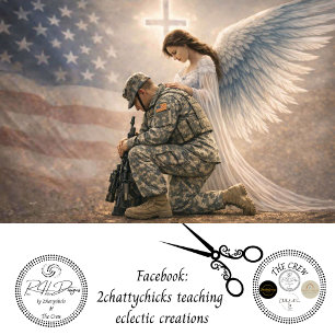 Découpage-Schutzengel des amerikanischen Soldaten Seidenpapier