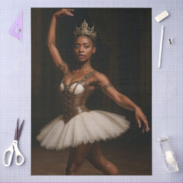 Decoupage Steampunk Royal Ballerina Elegant Seidenpapier