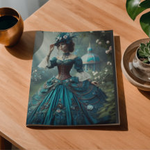 Decoupage Steampunk Vintage Victorian Garden Lady