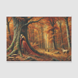 decoupage tissue paper mer hersftkleuren seidenpapier