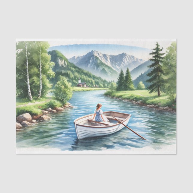 decoupage tissue paper  seidenpapier (Vorderseite)