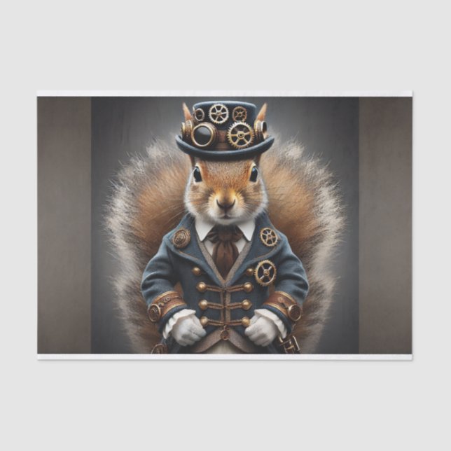 decoupage tissue paper , steampunk seidenpapier (Vorderseite)