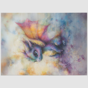 Decoupage Vibranly Baby Fantasy Dragon Seidenpapier