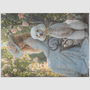 Decoupage Viktorianisch Dressed Lady Standard Pood Seidenpapier