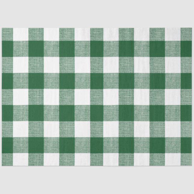 Decoupage von Buffalo Karo Seidenpapier (Vorderseite)