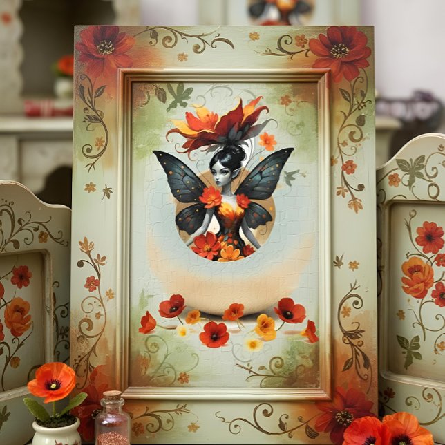 Decoupage Whimsical Flower Fairy  Seidenpapier (Von Creator hochgeladen)