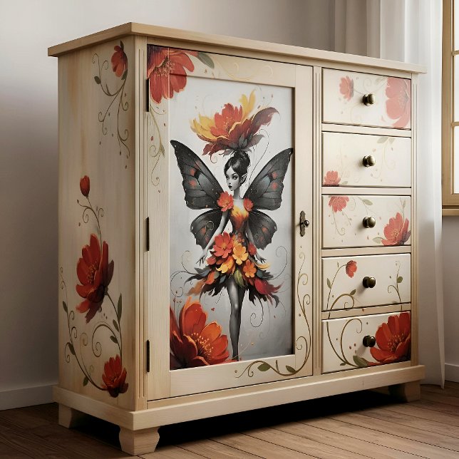 Decoupage Whimsical Flower Fairy Seidenpapier (Von Creator hochgeladen)