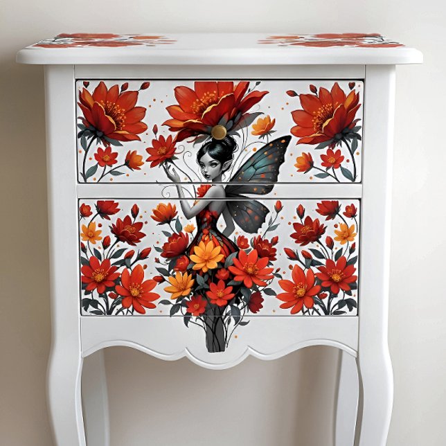 Decoupage Whimsical Flower Fairy Seidenpapier (Von Creator hochgeladen)