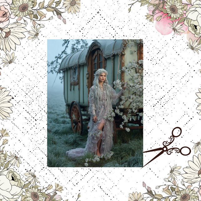 Decoupage Whimsical Sinti und Roma Viktorianisch W Seidenpapier (Von Creator hochgeladen)