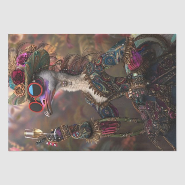 Decoupage Whimsical Ttoes Wackadoodle Seidenpapier (Vorderseite)
