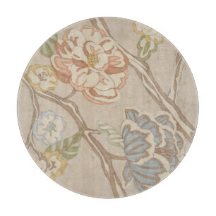 Decrative Organza-Chintz-Blumenmuster Schneidebrett