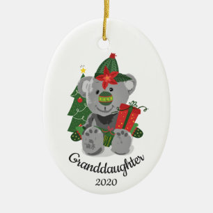 Ded Christmas Custom Teddy Bear Niedlich Toy Anima Keramik Ornament