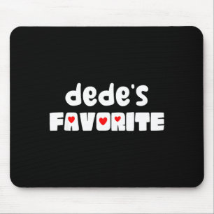 Dedes Lieblingsenkelkind lustiger Muttertag Mousepad
