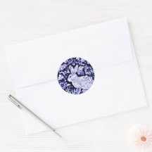 Dedham Blue Rabbit, Classic Blue & White Design