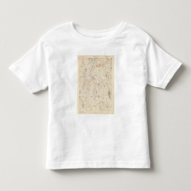 Dedham, Massachusetts Kleinkind T-shirt (Vorderseite)