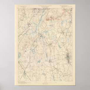 Dedham, Massachusetts Poster