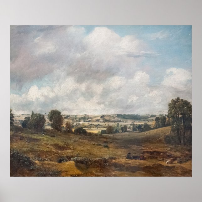 Dedham Vale aus East Bergholt - Constable Poster (Vorne)