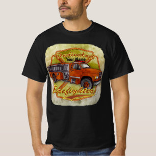 Dedizierter Feuerwehrmann  T-Shirt