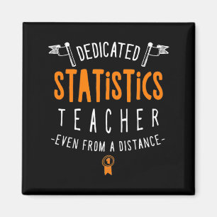 Dedizierter Statistiklehrer Virtuelles Lernen Prof Magnet