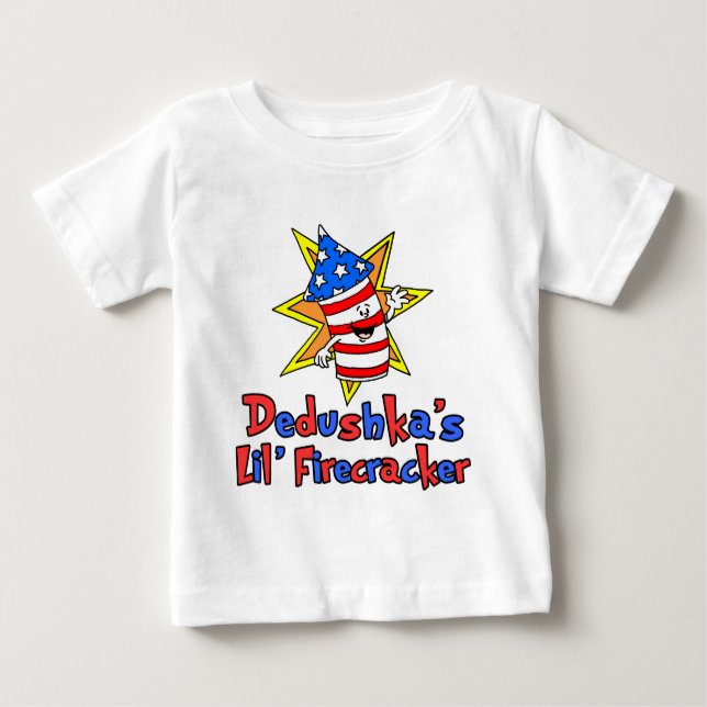 Dedushkas kleiner Firecracker Baby T-shirt (Vorderseite)