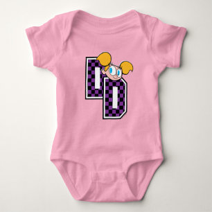 Dee Dee Athletic Letters Graphic Baby Strampler