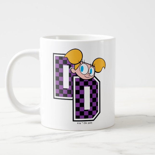 Dee Dee Athletic Letters Graphic Jumbo-Tasse (Links)