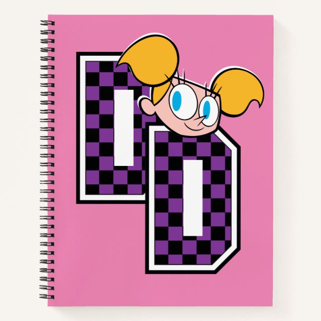 Dee Dee Athletic Letters Graphic Notizbuch (Vorderseite)