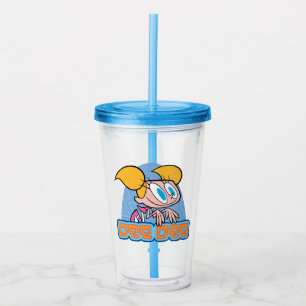 Dee Dee Character Name Graphic Acryltrinkbecher