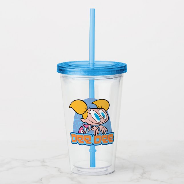 Dee Dee Character Name Graphic Acryltrinkbecher (Vorderseite)