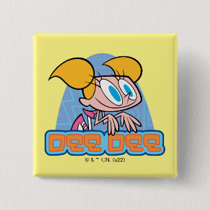 Dee Dee Character Name Graphic Button