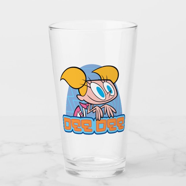 Dee Dee Character Name Graphic Glas (Vorderseite)