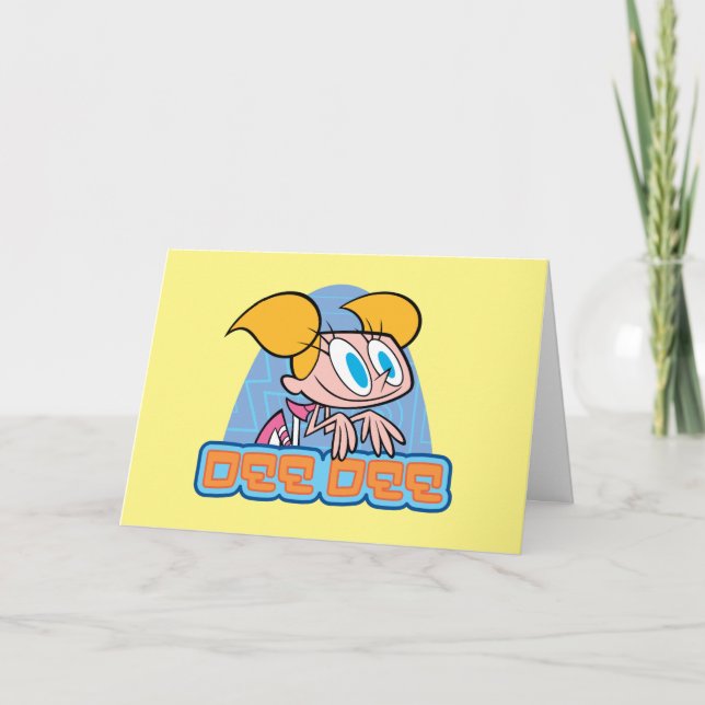 Dee Dee Character Name Graphic Karte (Vorderseite)