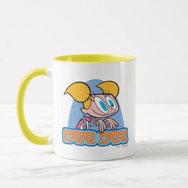 Dee Dee Character Name Graphic Tasse (Links)