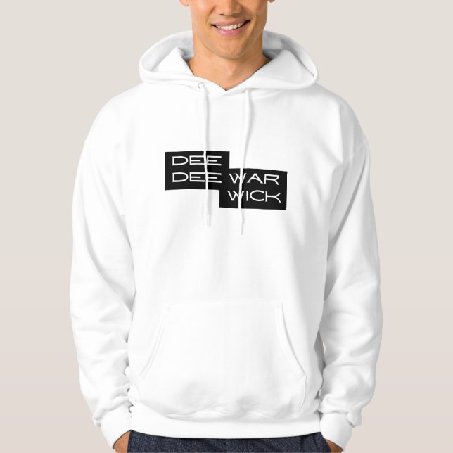 Dee Dee Warwick Black Men's Hoodie (Vorderseite)