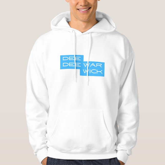 Dee Dee Warwick Blue Men's Hoodie (Vorderseite)