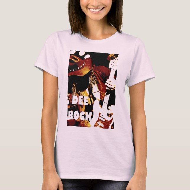 DEE GITARREN-Trägershirt T-Shirt (Vorderseite)