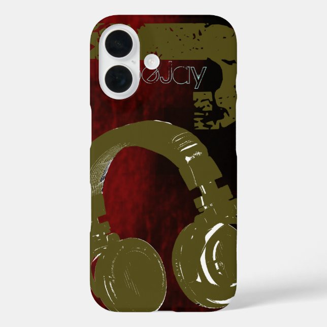 Dee Jay cool Design Case-Mate iPhone Hülle (Rückseite)