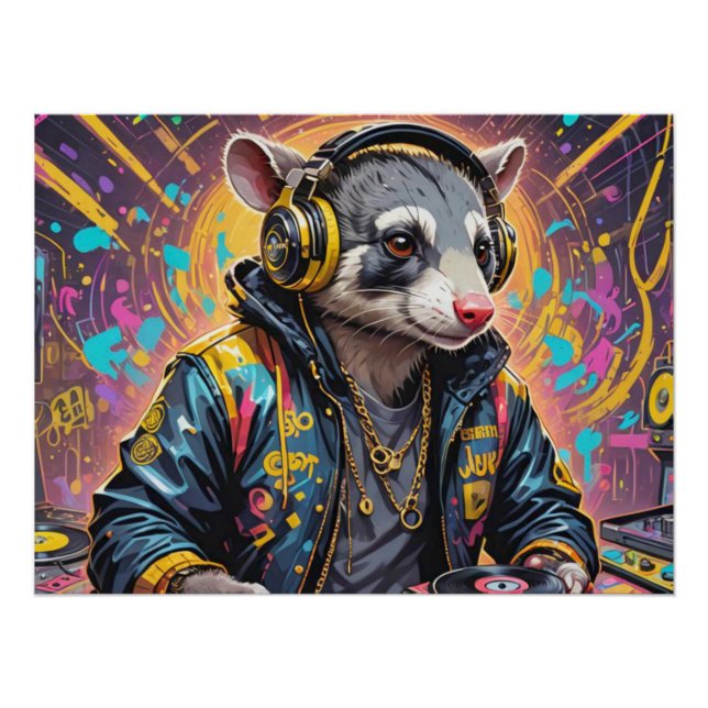 DEE JAY OPOSSUM 8 POSTER (Vorderseite)