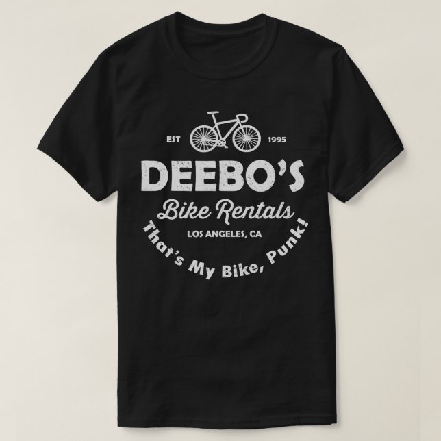 Deebos Bike Rental hats My Bike Punk Funny deebos T-Shirt (Design vorne)