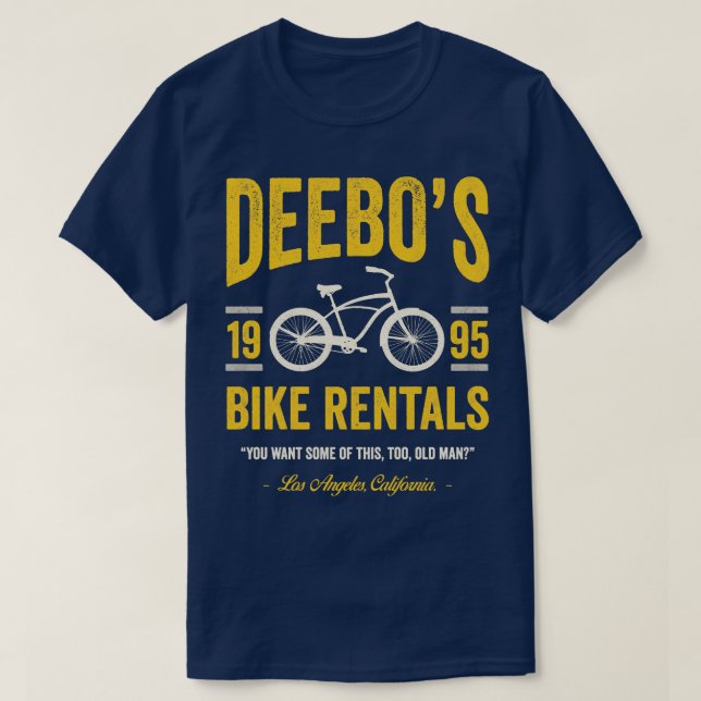 Deebos Bike Rentals Vintag T-Shirt (Design vorne)