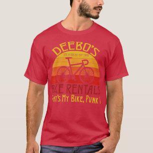 Deebos Fahrradvermietung hats Mein Fahrrad Punk Lu T-Shirt