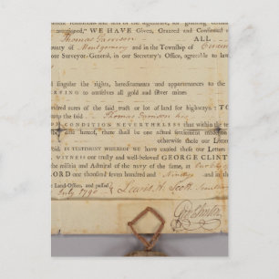 Deed, New York Postkarte