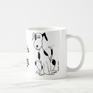 Deefa Hund, mein bester Freund ist ... Tasse
