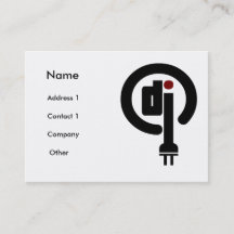 Deejay Visitenkarten