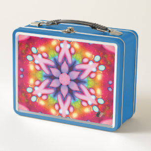 Deelish Kaleidoscope Metal Lunchbox