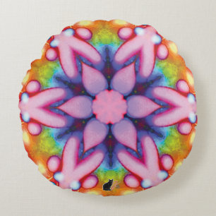Deelish Kaleidoscope Rundes Kissen