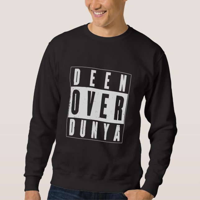Deen Over Dunya Sweatshirt (Vorderseite)